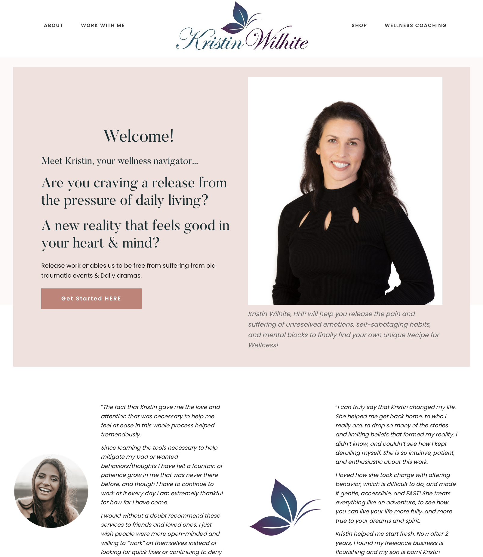 Kristin Wilhite – Website Design/Development