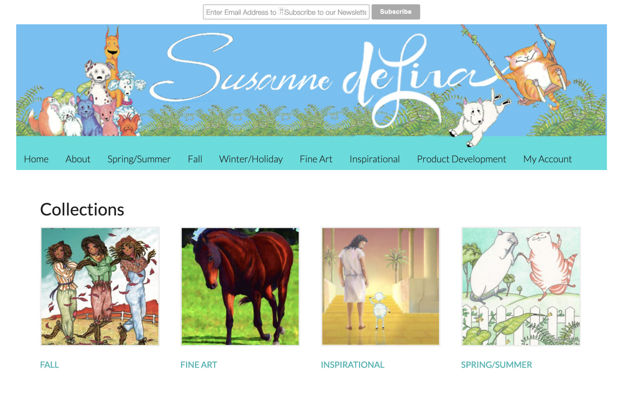 Susan DeLira – Website Design/Development